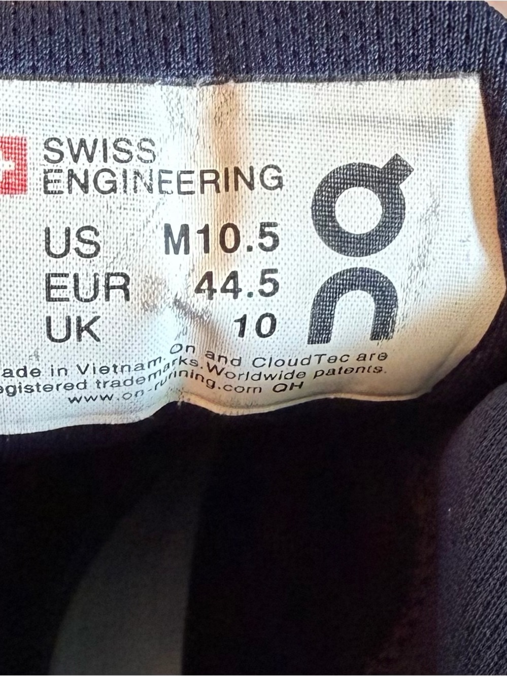 On Running Cloudswift 3 Denim Midnight Size 10.5 - Picture 10 of 11